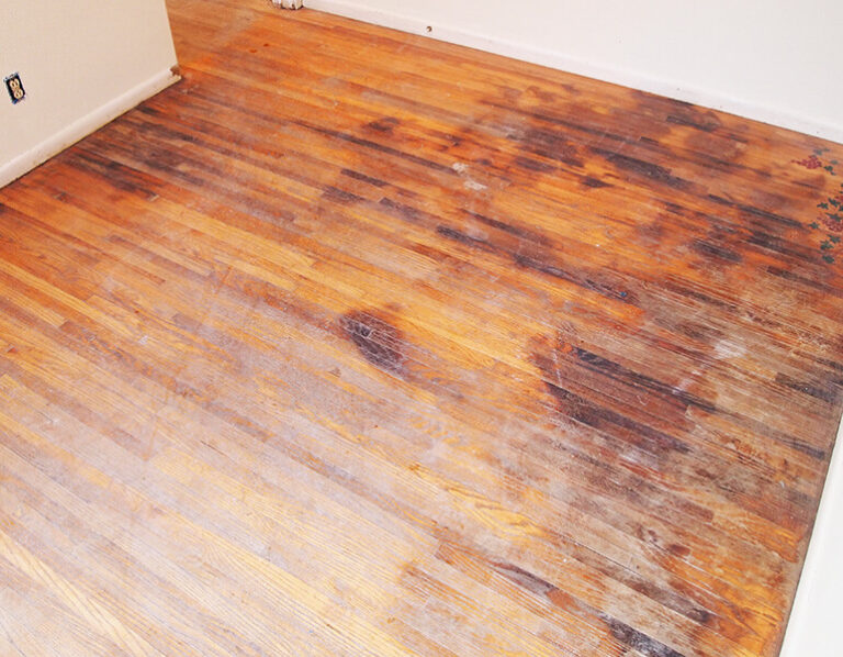 How to get pee stains out of hardwood floors