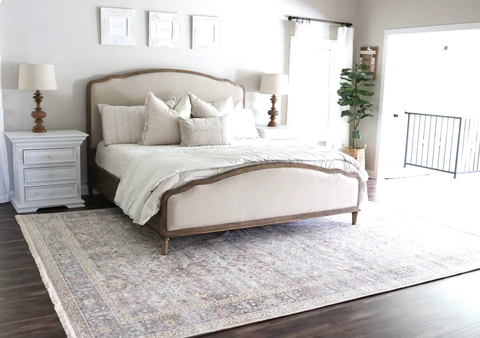 what size rug to put under king bed